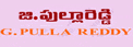 G Pulla Reddy