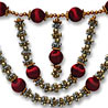 Red Baubles - Door Hanging