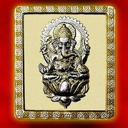 Ganesh Gold Plated Coin