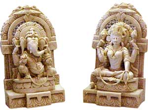Ganesha & Laxmi