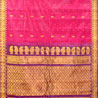 Deep Pink and Deep Lilac Color Sico Gadwal Saree