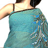 Designer Georgette Saree With Hand Embroidery