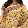 Georgette Saree With All Over Resham Embroidery