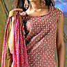 Designer Dress Material In Pink