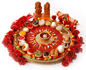 Hand Crafted Pooja Thali