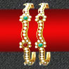 One Gram Gold Pearl Bangle Sets-2
