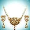 Jagdamba Ekani Pearl Set