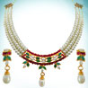 Jagdamba Lovely Pearl Set