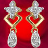 Asmi Diamond Gold Earrings