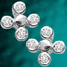 Rodium Plated Earrings