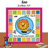 Leo Zodiac Frame