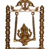 Lovely Brass Ganesha In Swing