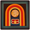 Amazing Wooden Shivling Wall Piece