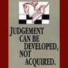 Judgement can be