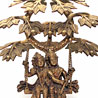 Brass Radha - Krishna